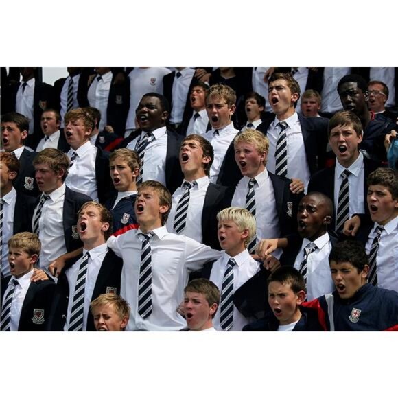 Stripe Tie Mens Ties with Pocket Square Set Classic 3.4'' Silk Formal Necktie - Picture 6 of 7